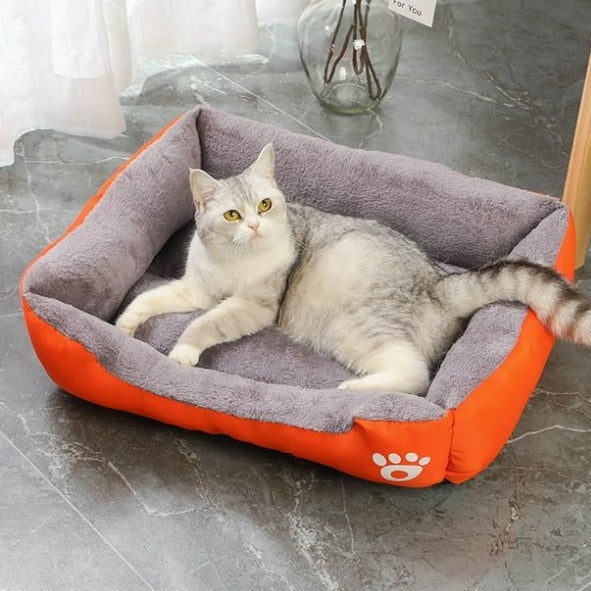Soft Rectangular Pet Bed