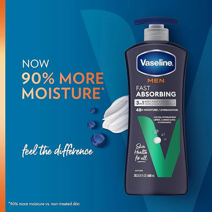 Vaseline's Men 3-in-1 Lotion